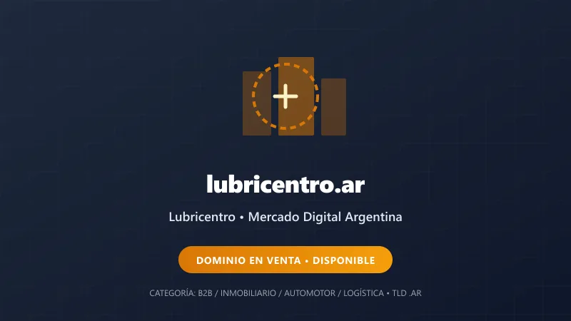 Identidad gráfica y activo digital para Lubricentro en Argentina